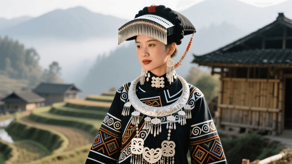 Guizhou Miao Traditional Dress: Batik, Embroidery & Silver