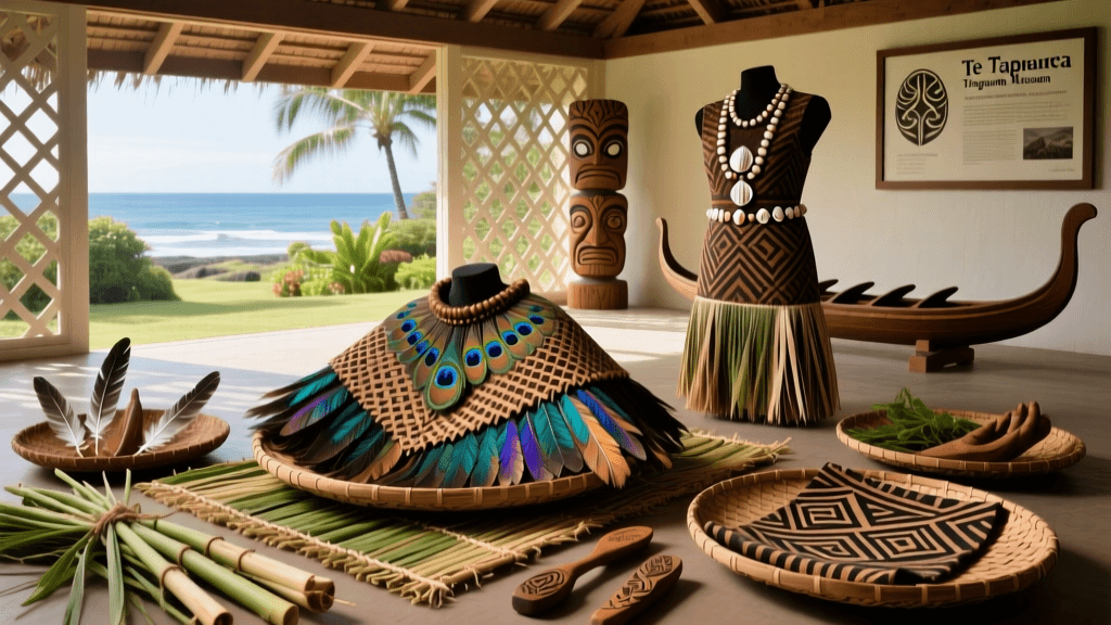 Maori Korowai Feather Weaving And Flax Preparation Techniques