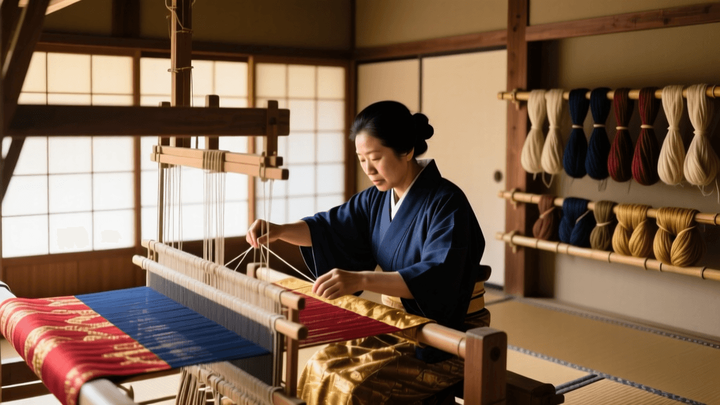 Inside Kyoto's Nishijin-Ori Artisan Weaving Workshops