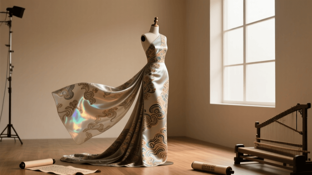 Chinese Heritage Textiles in Global Haute Couture & Runway