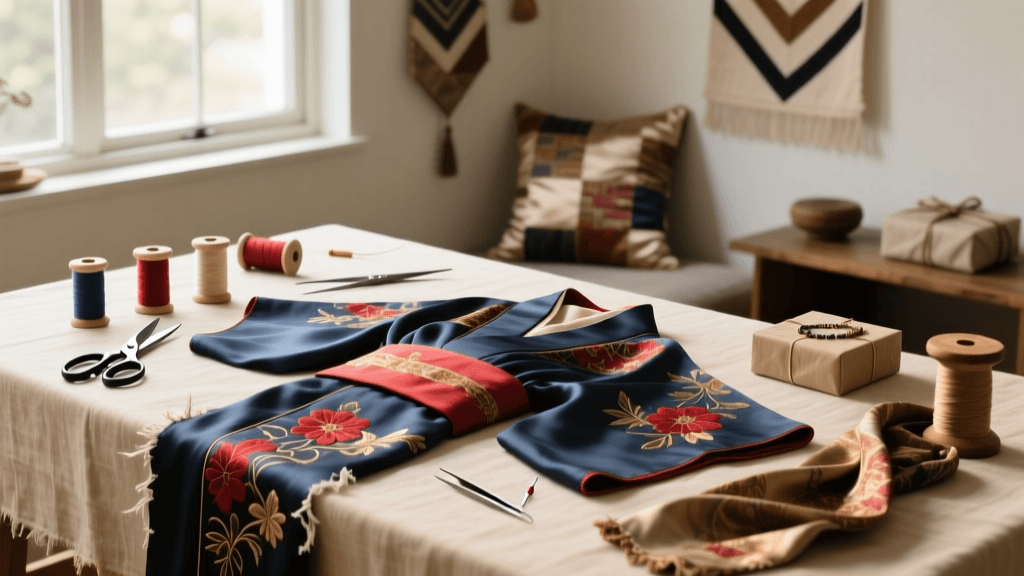 Upcycle Vintage Kimono Silk: DIY Fashion and Home Decor Guide
