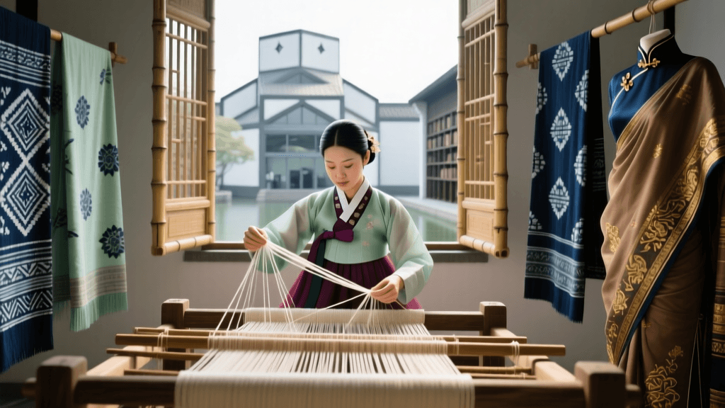 Silk Reeling And Throwing Techniques In Jiangsu Province China