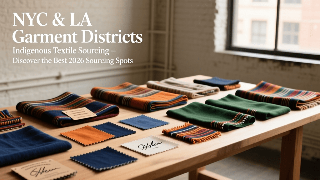NYC & LA Garment Districts 2026: Sourcing Traditional Textiles