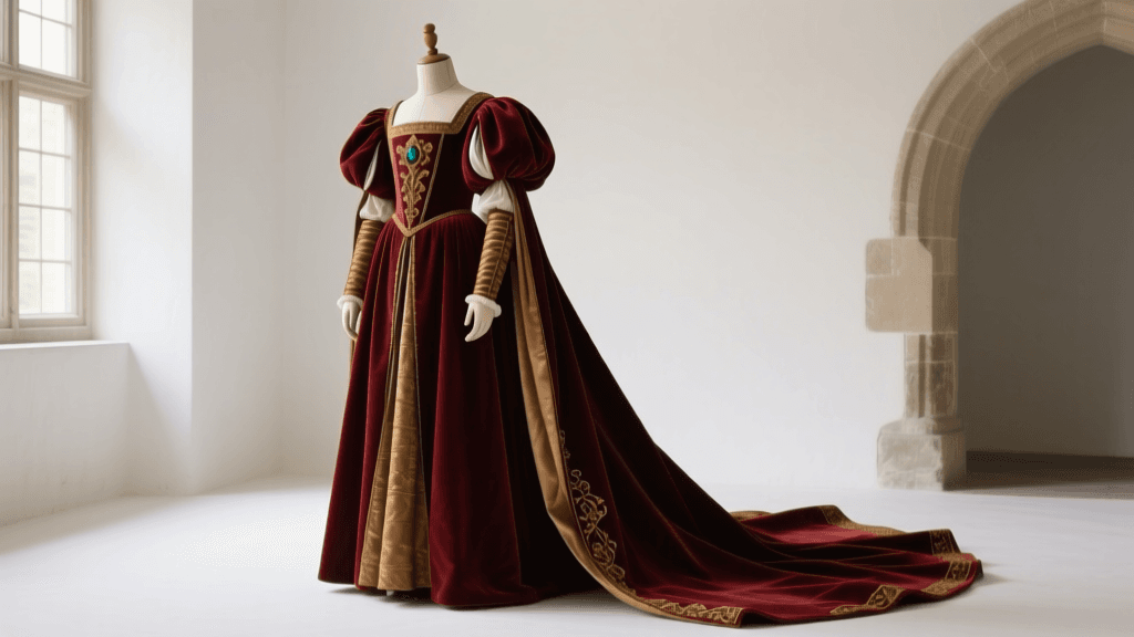 Burgundian Houppelande Reconstruction Guide 2026: Fabrics & Patterns