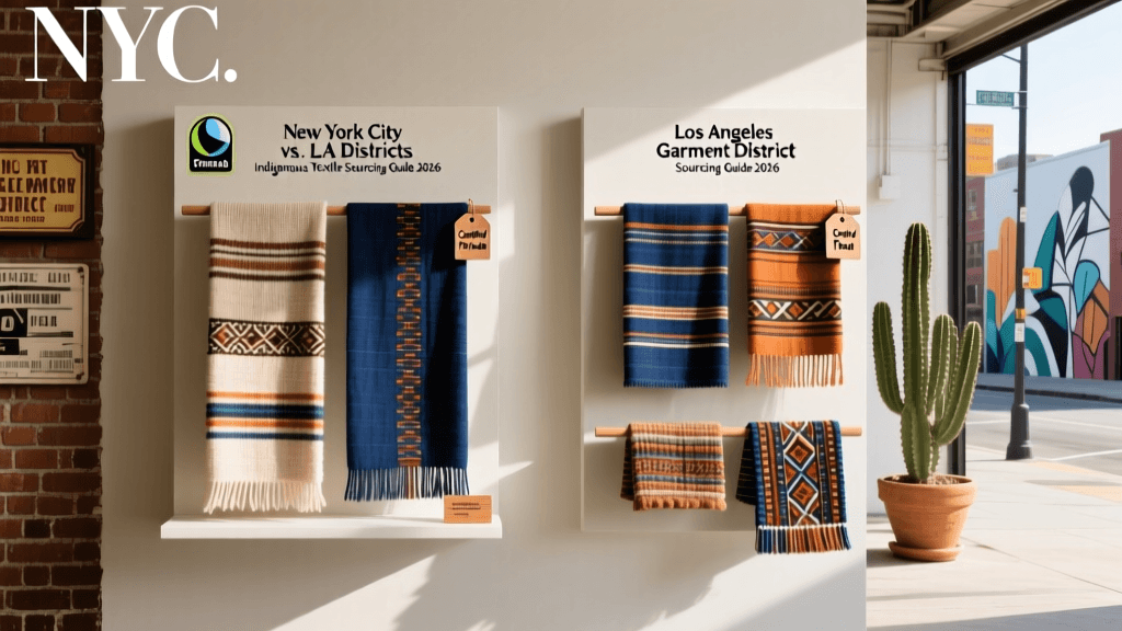 NYC vs LA Garment Districts: Traditional Textile Sourcing 2026