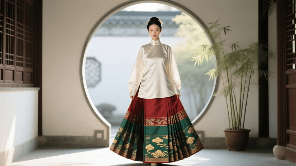 Ming Dynasty Mamianqun: Court Origins to Modern Hanfu