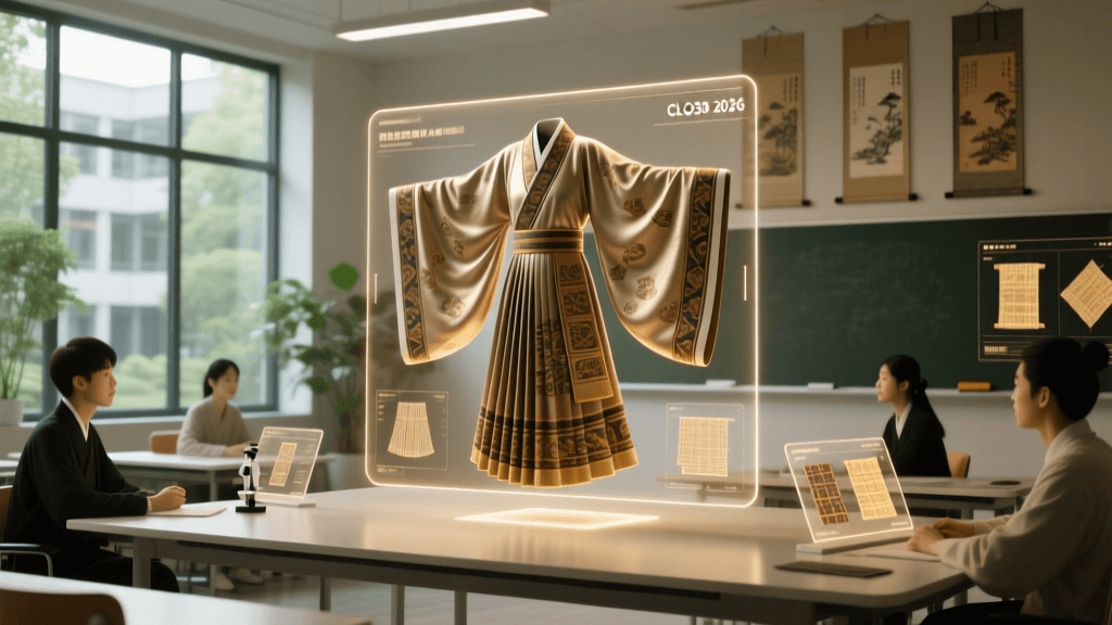 3D Drape Analysis for Chinese Fashion History Research 2026