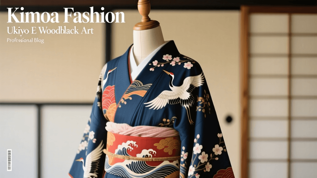 Kimono Fashion in Ukiyo-e Art: Decoding Edo Woodblocks