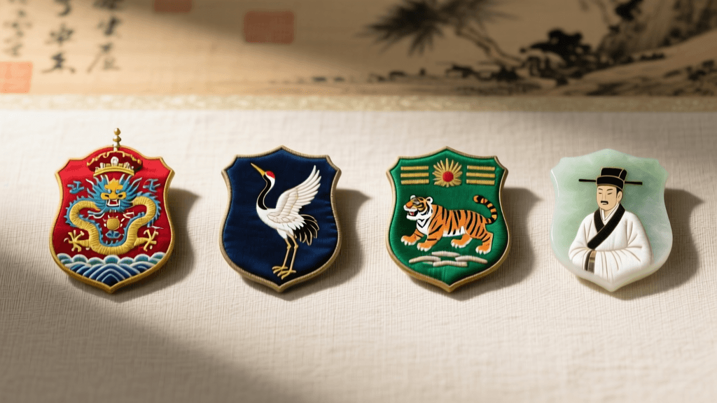 Decoding Chinese Rank Badges: Buzi Symbolism and Color Codes