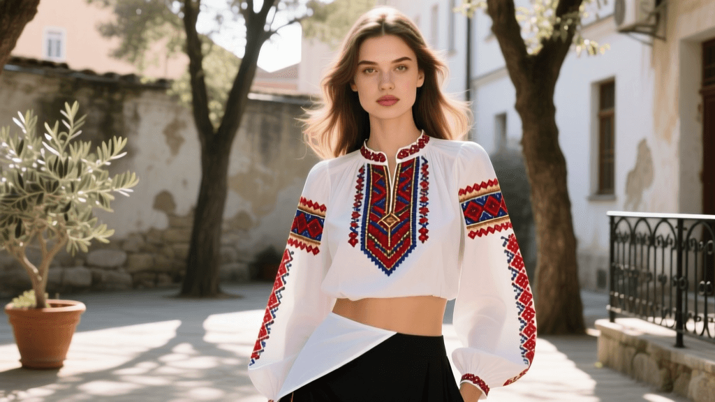 Romanian Ie Blouse Revival: Styling Altita Embroidery in 2026