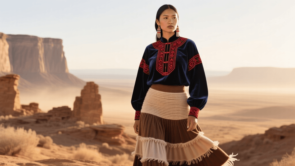 Diné Velvet Ribbon Shirts and Tiered Skirts: 2026 Guide