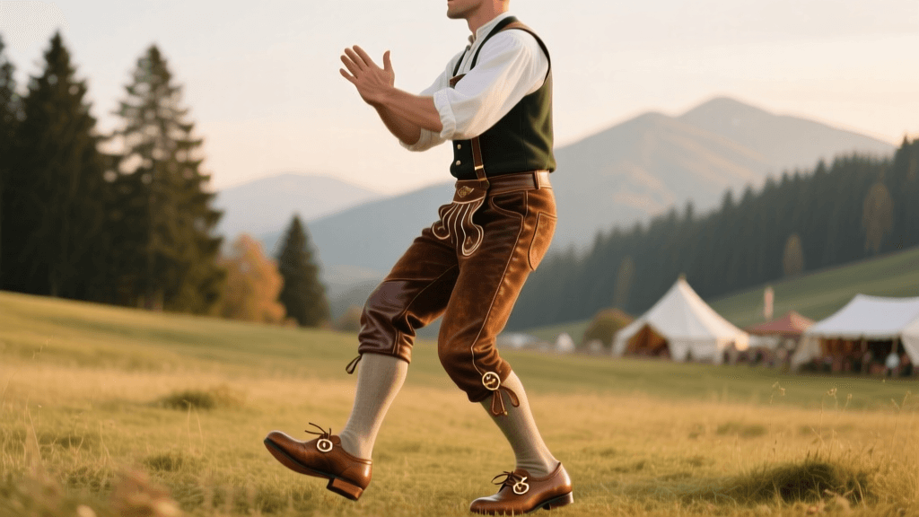 Authentic Schuhplattler Dance Tracht: Lederhosen & Shoes 2026