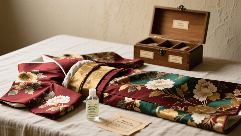 2026 Guide to Vintage Yuzen Silk Kimono Mold Care