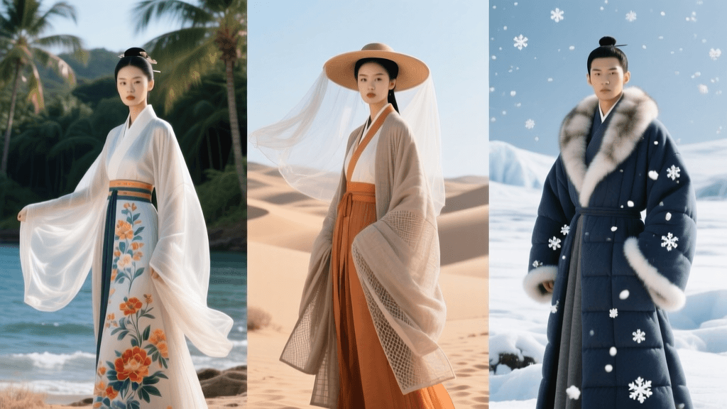 Extreme Climate Hanfu 2026: Tropical, Desert & Cold Region Styling