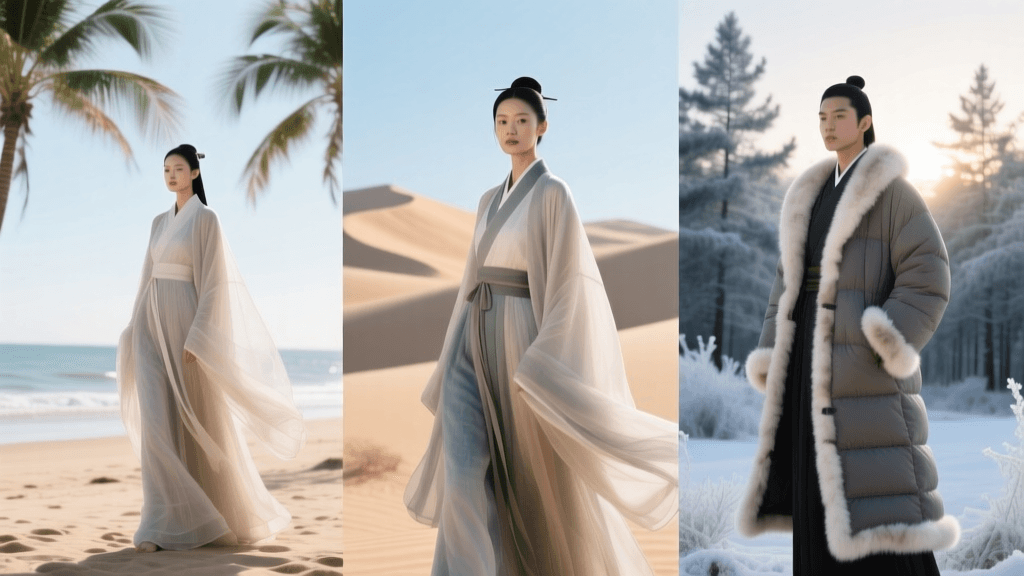 Extreme Climate Hanfu 2026: Tropical, Desert & Cold Gear