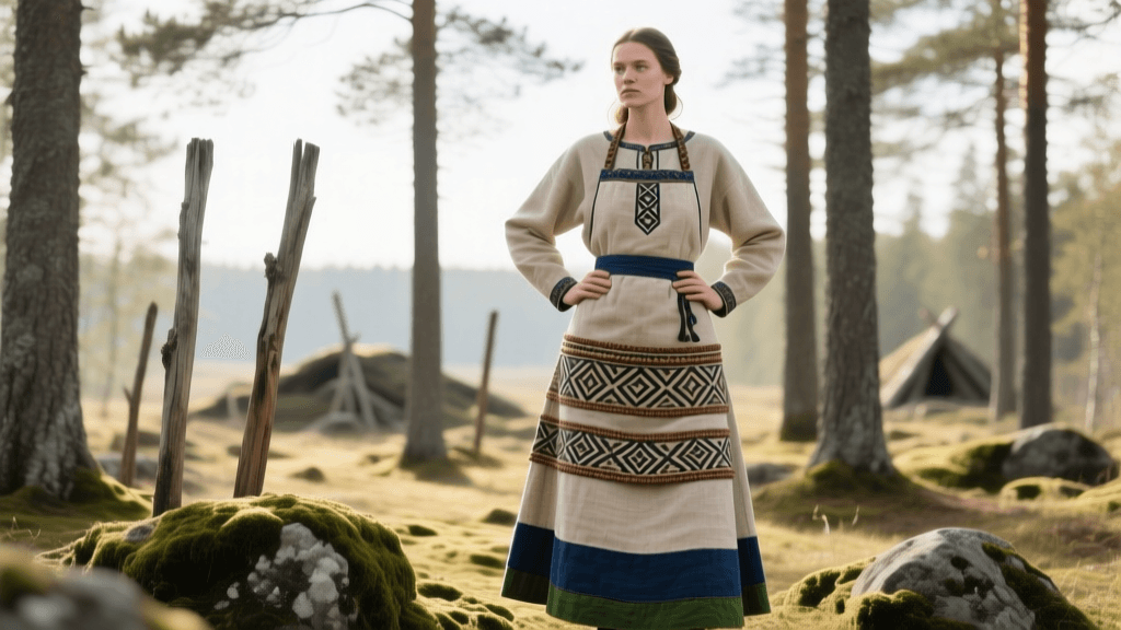 Authentic Viking Smokkr Dress Reconstruction 2026