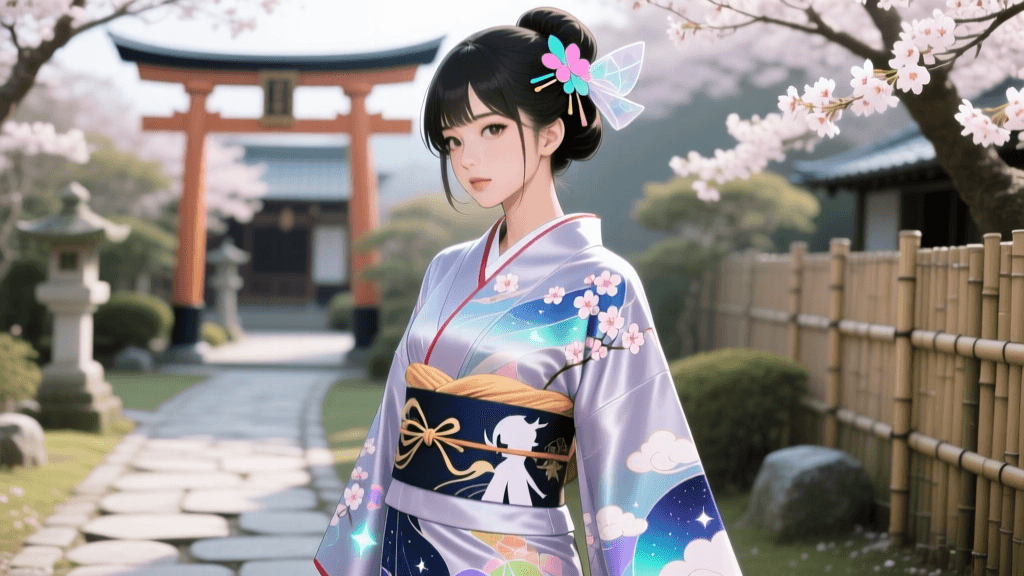 Wafuku Cosplay: Blending Kimono With Anime Aesthetics