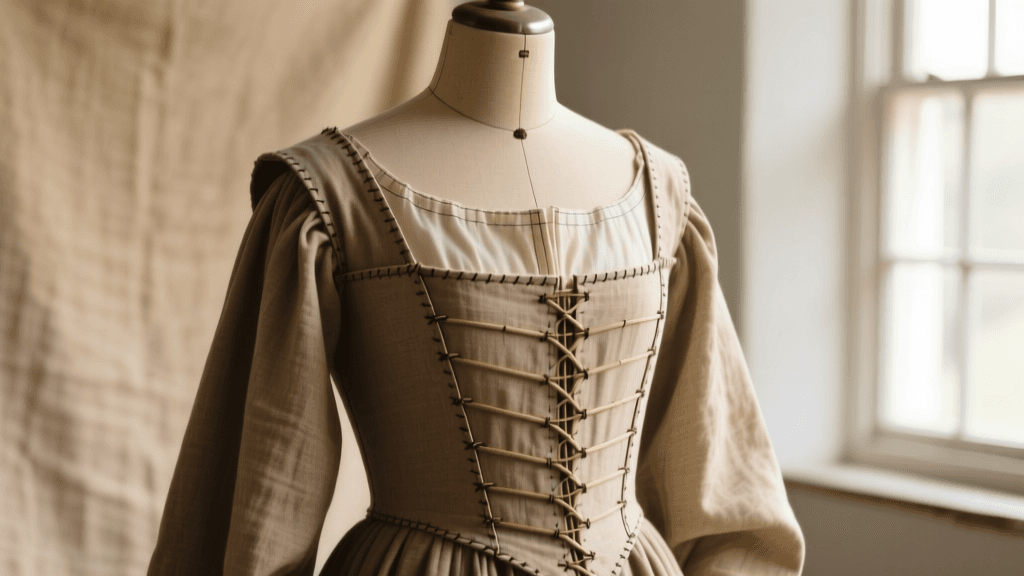 Authentic Tudor Kirtle Bodice Pattern Drafting Guide 2026