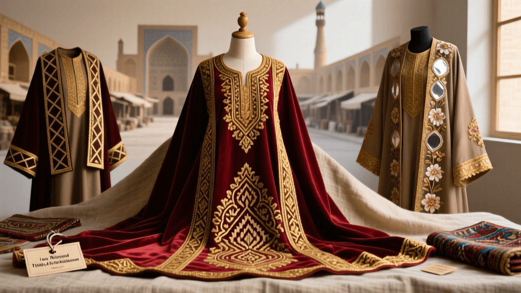Persian Safavid Era Velvet Weaving And Gold Thread Patterning Guide