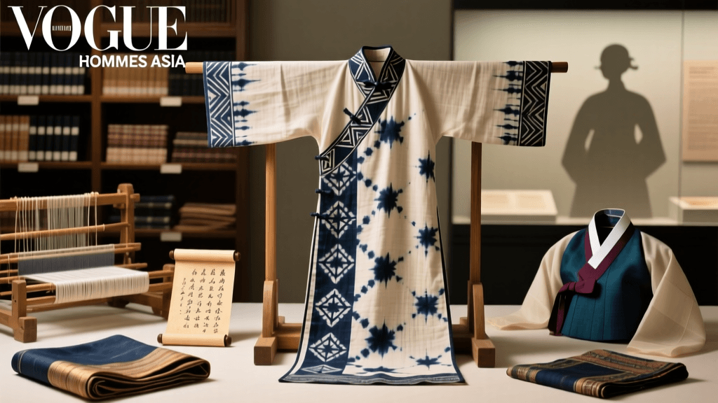 Vietnamese Ao Ba Ba Cotton Weave And Dye Resist Methods